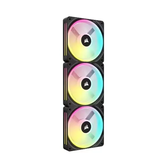 Quạt -máy -tính- Fan -case -Corsair -iCUE -LINK- QX120- RGB- Magnetic -Dome -RGB- Fan-Starter -Kit -(CO-9051002-WW)